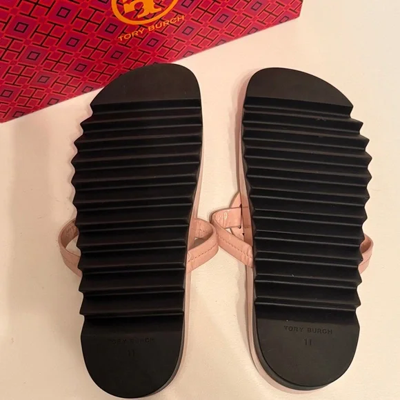Tory Burch Blush Lug Sandals - Picture 8 of 9